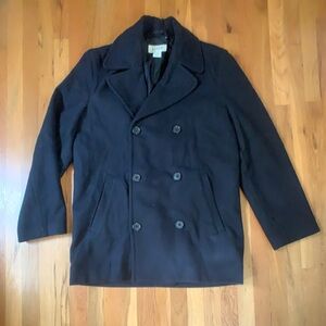 J.Crew Navy Peacoat